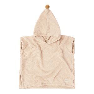 Badeponcho 3-5a SO CUTE 55x58cm Nobodinoz latte