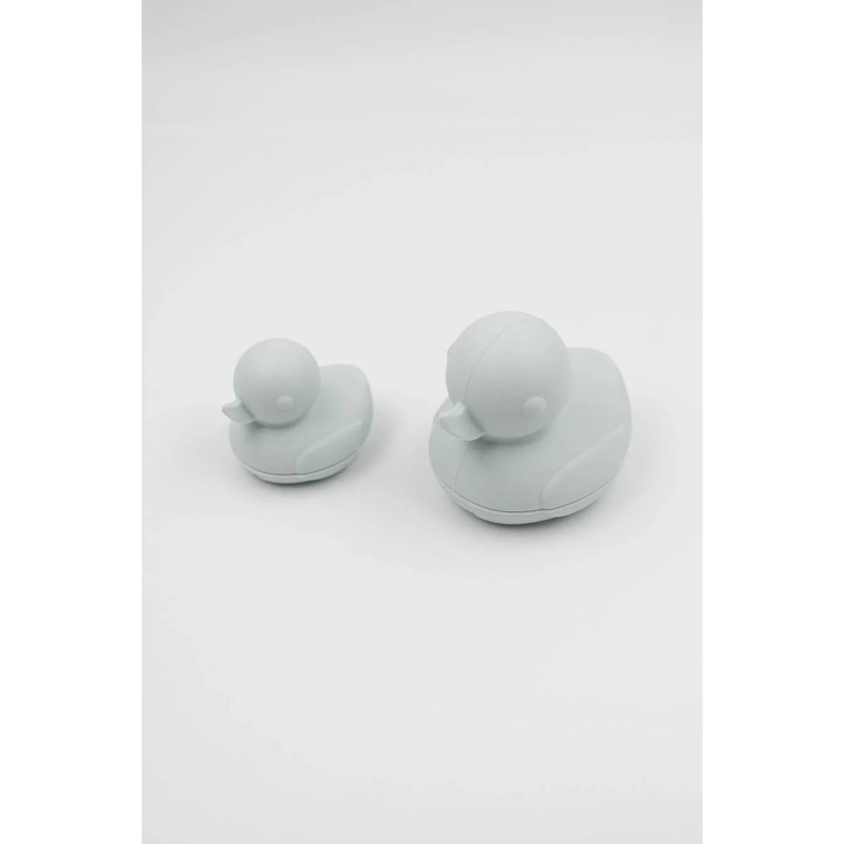 Badespielzeug-Set Ente Bamboom light blue