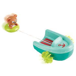 Badespielzeug Tubing Pull-back Boat Hape