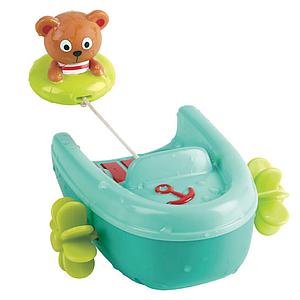 Badespielzeug Tubing Pull-back Boat Hape