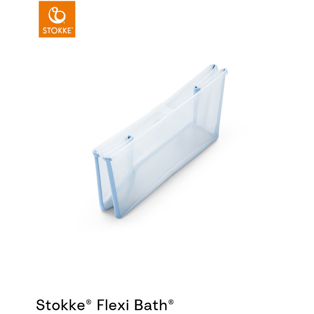 Badewanne FLEXI BATH Stokke gletscherblau