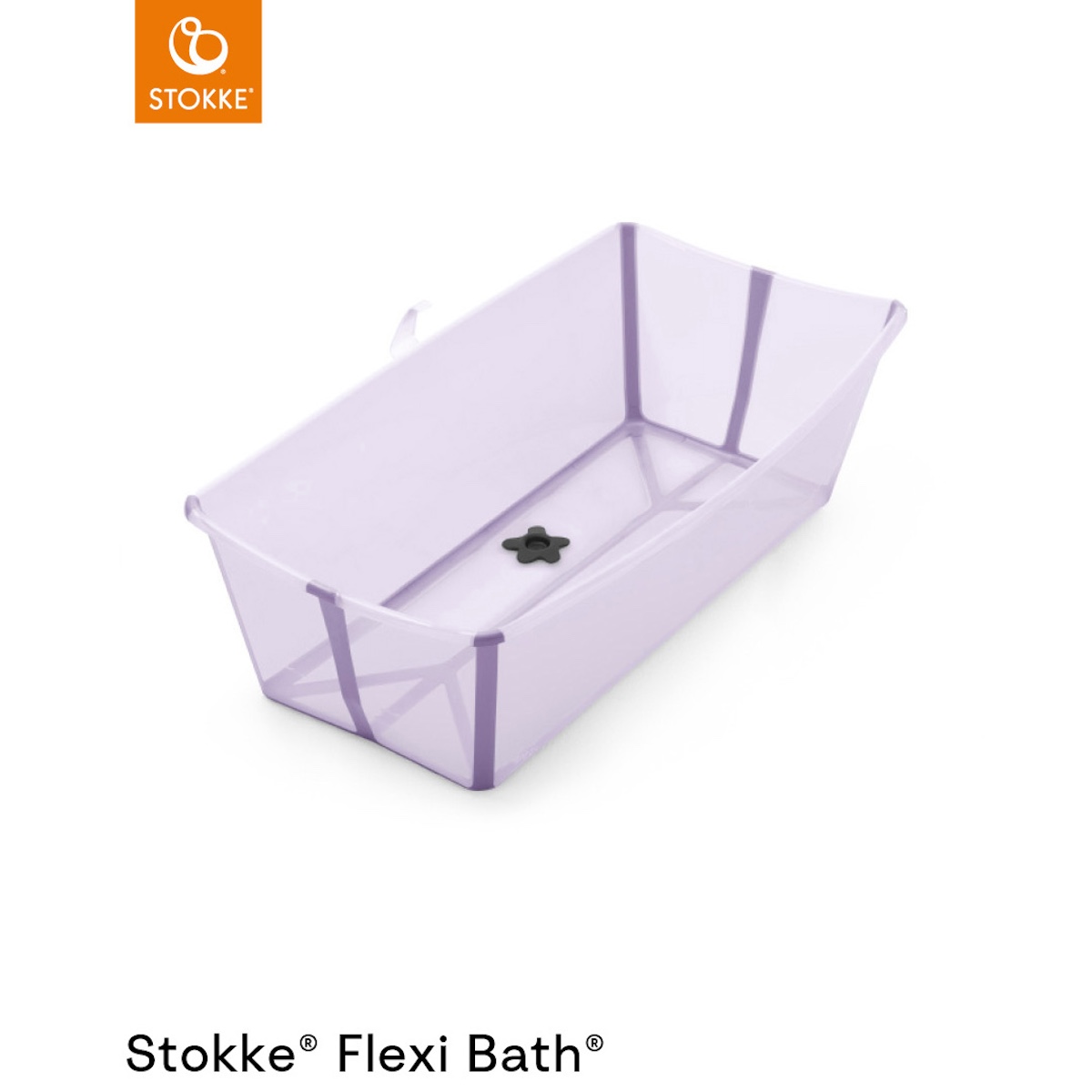 Badewanne XL FLEXI BATH Stokke lavendel