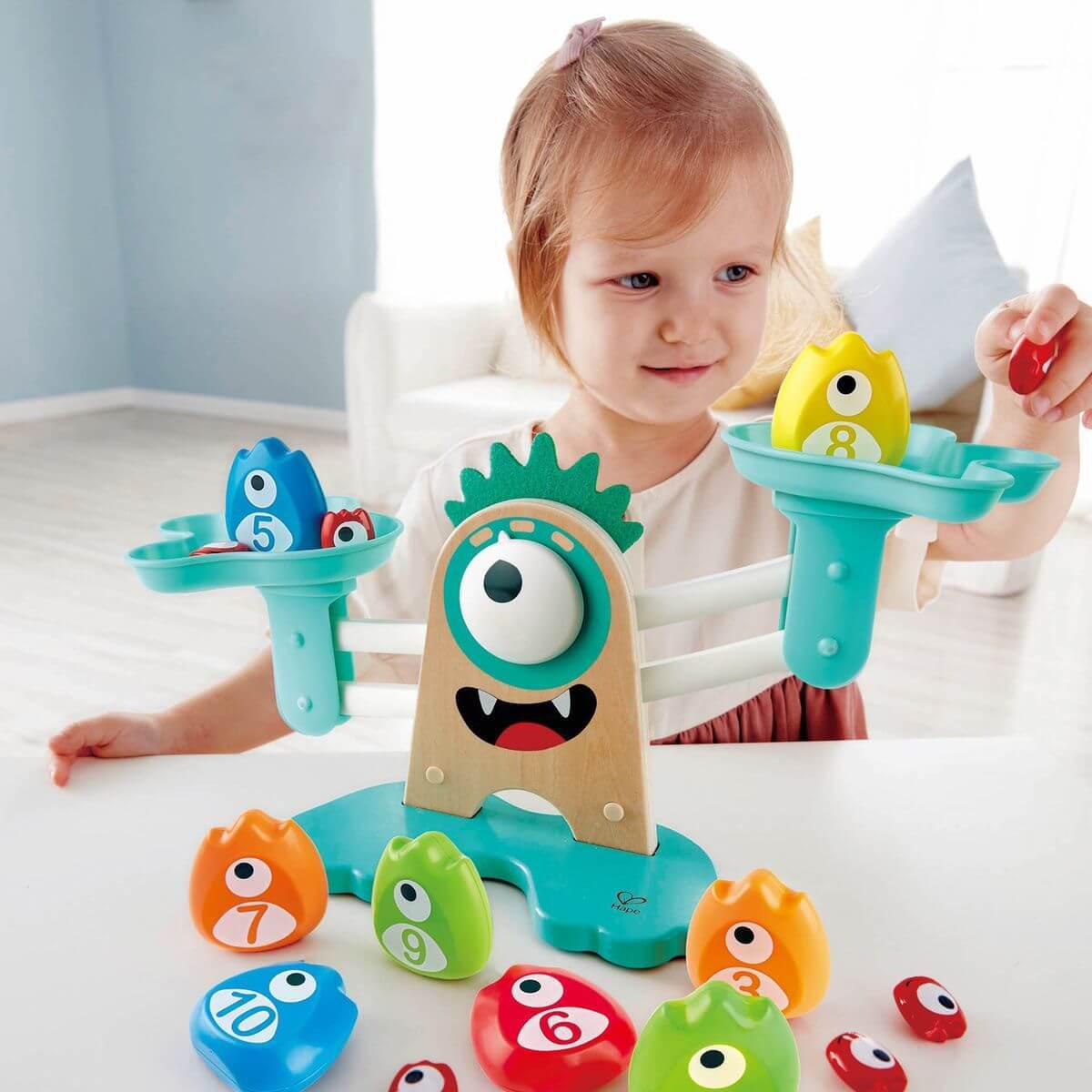 Balance Mathe-Lernspiel MONSTER Hape