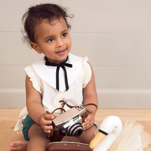 Bandana bavoir bébé PRECIOUS PREPPY Elodie Détails