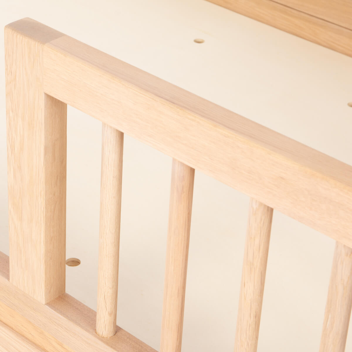 Bankbett 70x140cm PURE Nobodinoz massive Eiche