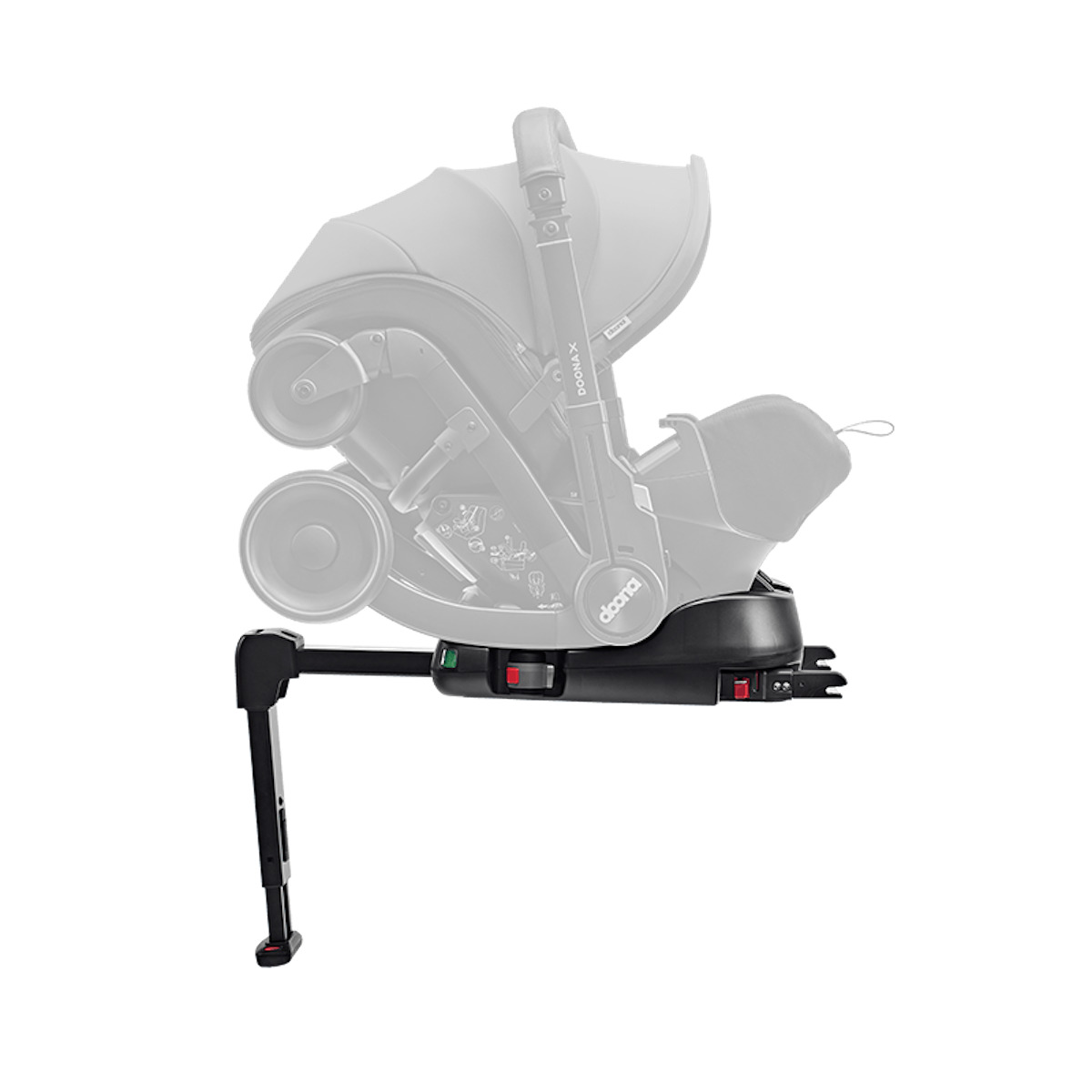 Basis isofix Autositz Doona X schwarz