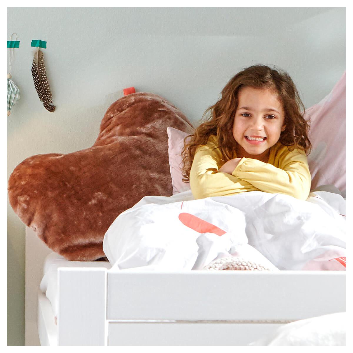 Basisbett 90x200cm + Deluxe Lattenrost Lifetime weiß