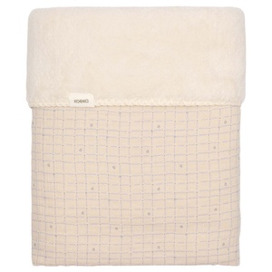 Bassinet blanket teddy Lind Koeka warm white