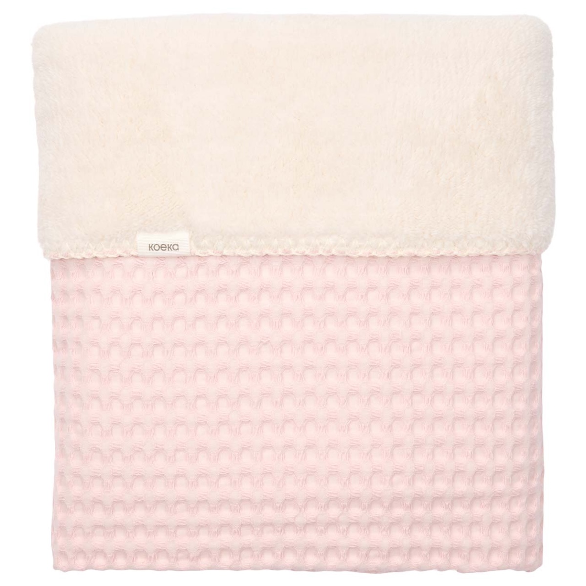 Bassinet blanket teddy Oslo Koeka cotton candy