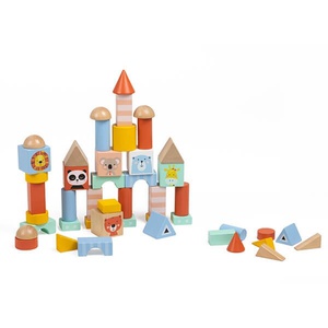 Bauklötze aus Holz Wild Eurekakids