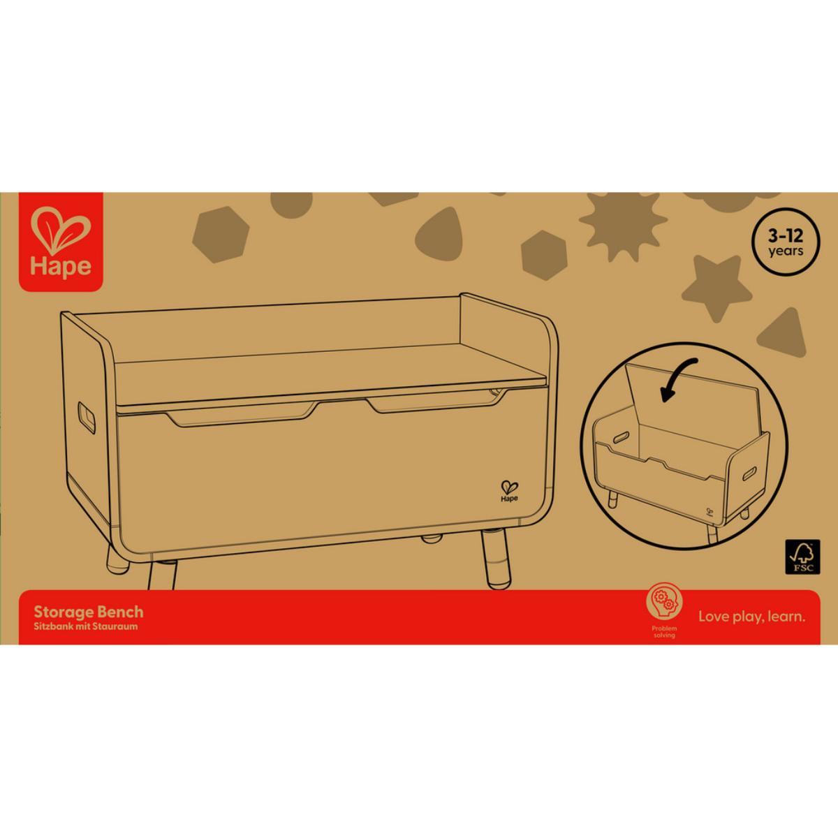 Baúl juguetes 2 en 1 Hape