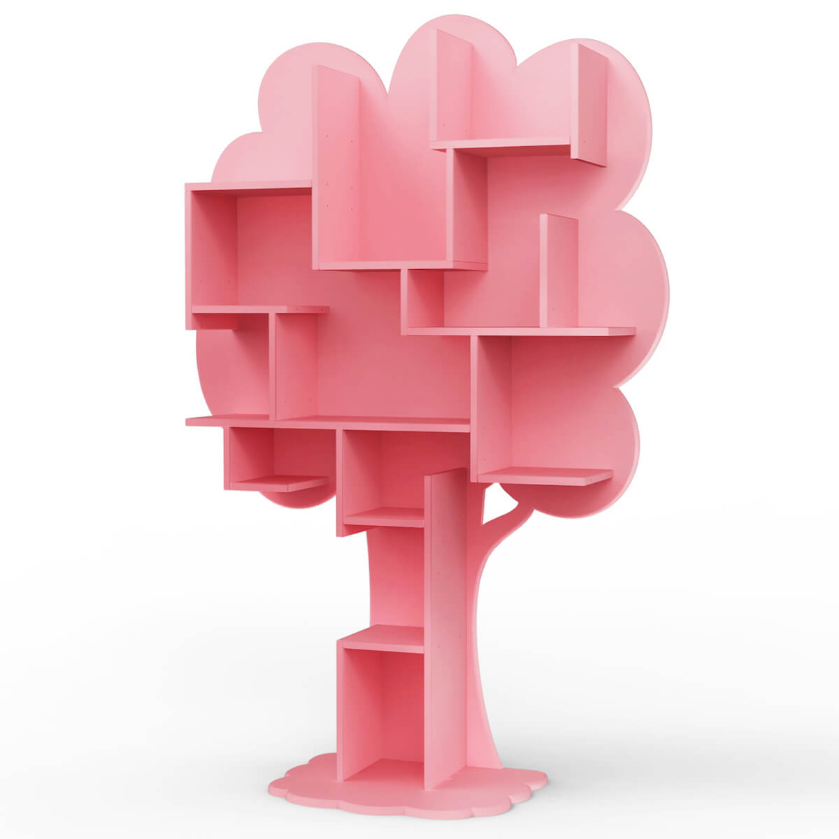 Baum-Bibliothek LOUANE Mathy von Bols sehr helles Rosa