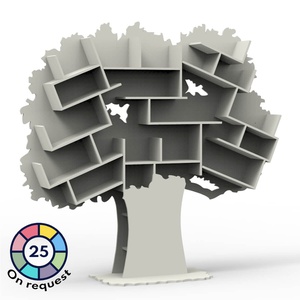 Baum-Bibliothek TESS Mathy von Bols Perlgrau