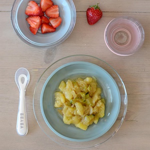 Beaba eucalipto Glasgeschirr-Set