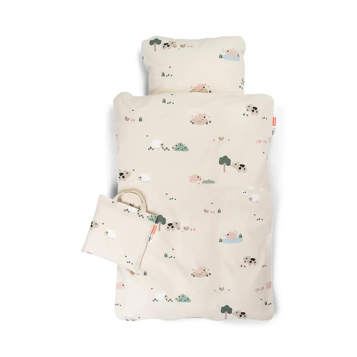 Bedlinen junior INT Tiny farm Done by deer Sand
