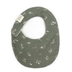 Bedrucktes Lätzchen Babyshower misty woods