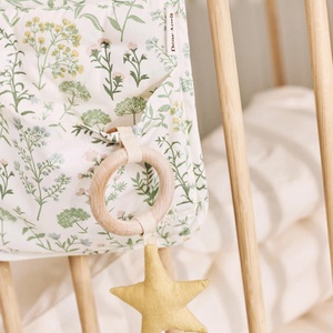 Beißring 12cm ILMA STAR & BIRD Dear April  yellow brown