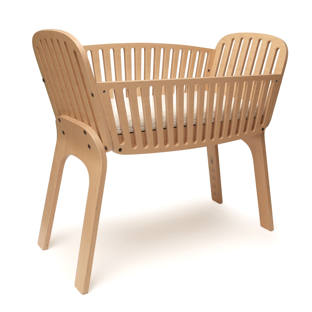 Beistellbett KODO mit Schaumstoffmatratze Charlie Crane