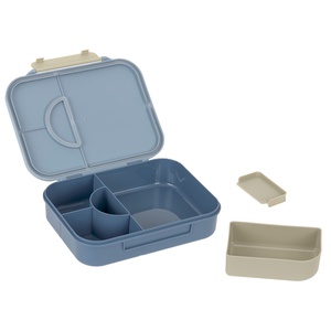 Bento-Lunchbox PATTERN PARTY Laessig blau grün