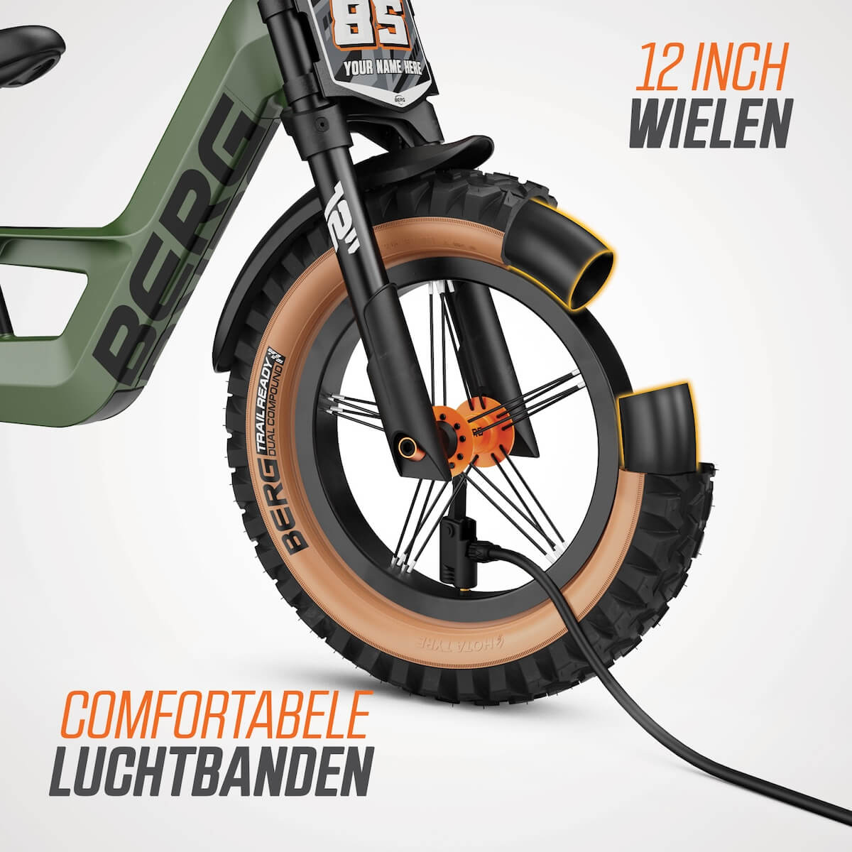 BERG Biky Trail Grüne Handbremse