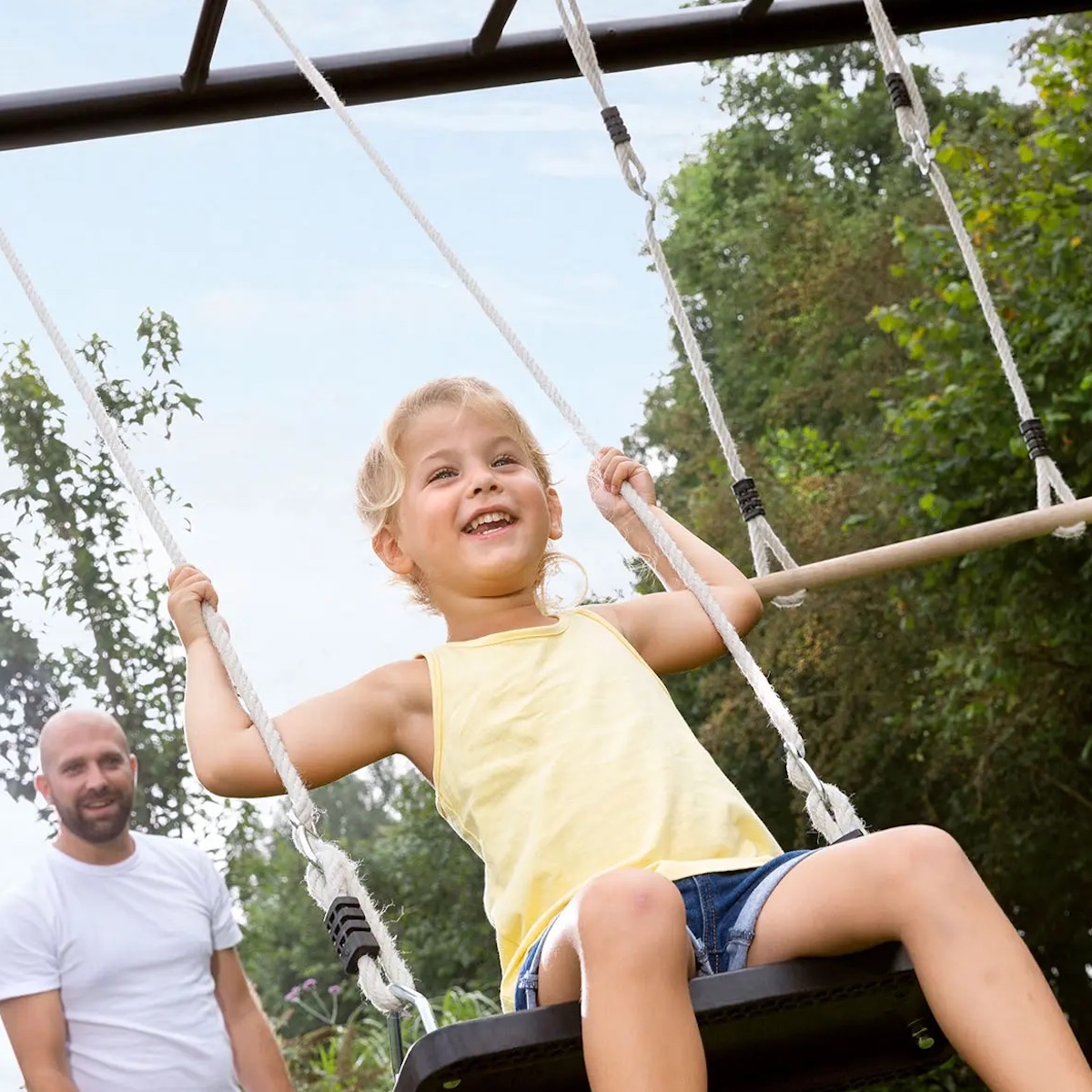 BERG Playbase Medium TL (Rubber seat+Trapeze+Climbing wall)