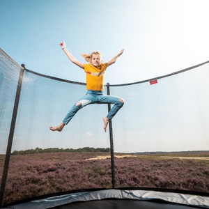 BERG Trampolin Favorit Regular 270 Grey + Safety Net Comfort