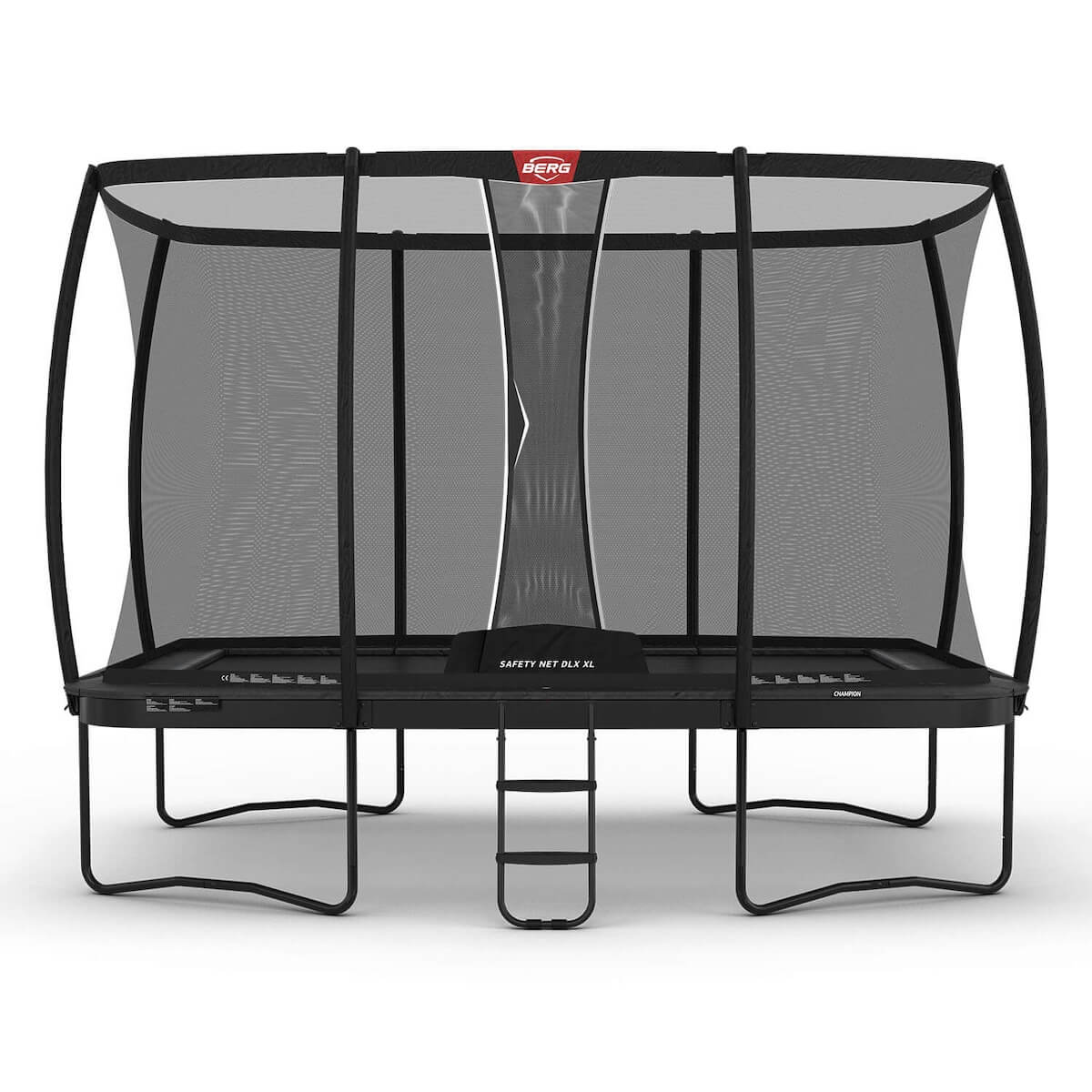 BERG Ultim Champion Regular 410 Grey + Safety Net DLX XL Trampolin