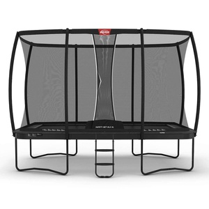 BERG Ultim Champion Regular 410 Grey + Safety Net DLX XL Trampolin