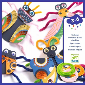 Bestioles en fils chenille Djeco