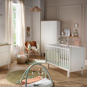 Bett 120x60cm ELEONORE Sauthon weiß