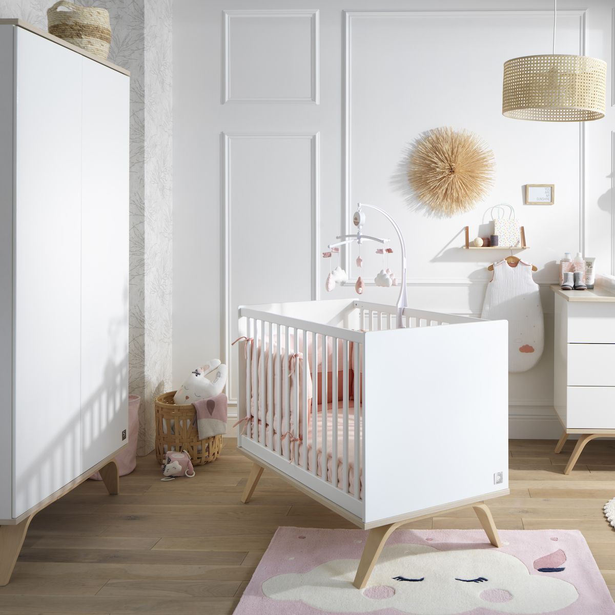 Bett 120x60cm SERENA Sauthon