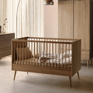 Bett 140x60cm FLOW Quax honey ash