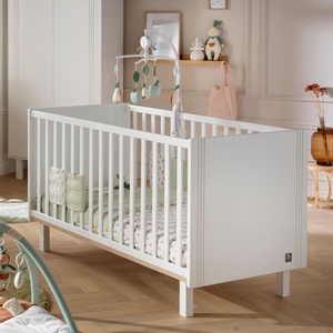 Bett 140x70cm ELEONORE Sauthon weiß