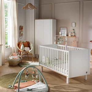 Bett 140x70cm ELEONORE Sauthon weiß