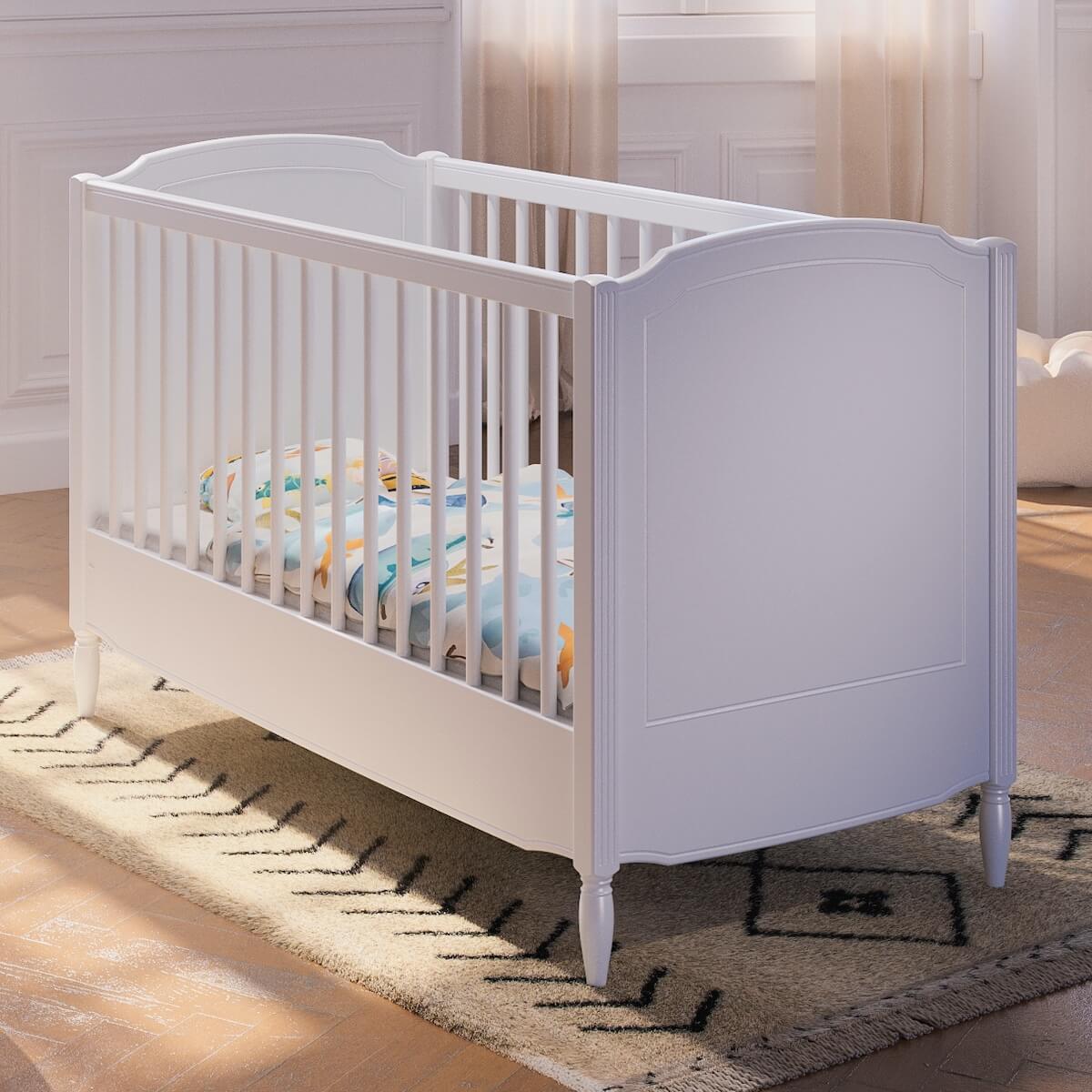 Bett 60x120cm LAFAYETTE Théo Bebe neige