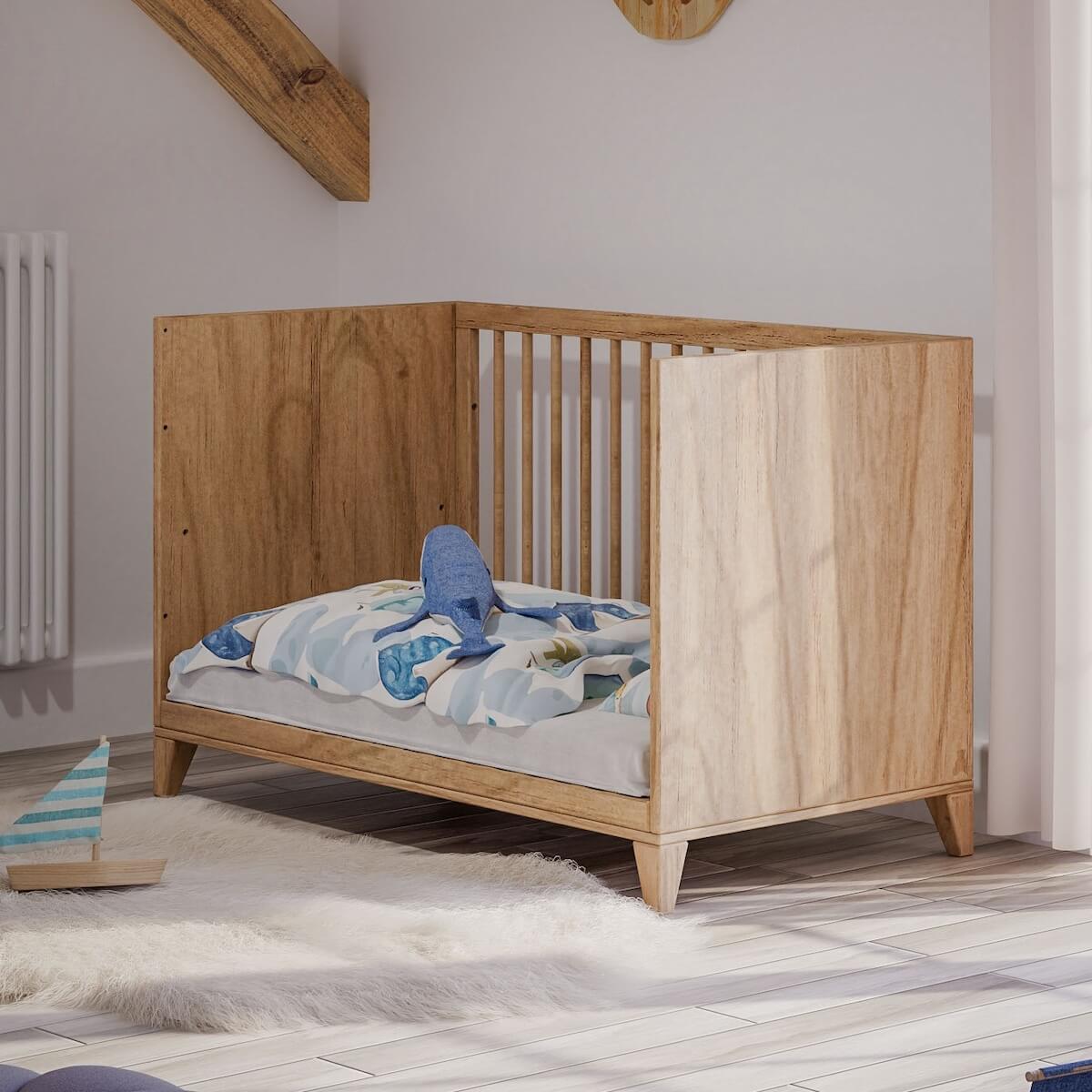 Bett 60x120cm NAIA BOIS Théo Bebe naturel