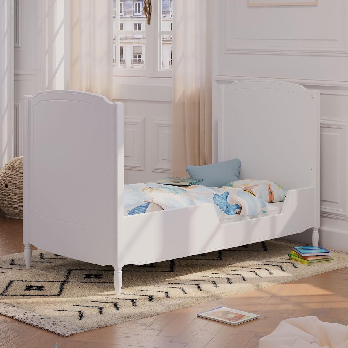 Bett 70x140cm h86cm LAFAYETTE Théo Bebe neige