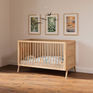 Bett 70x140cm MARELIA HOLZ Theo Bebe natürlich 