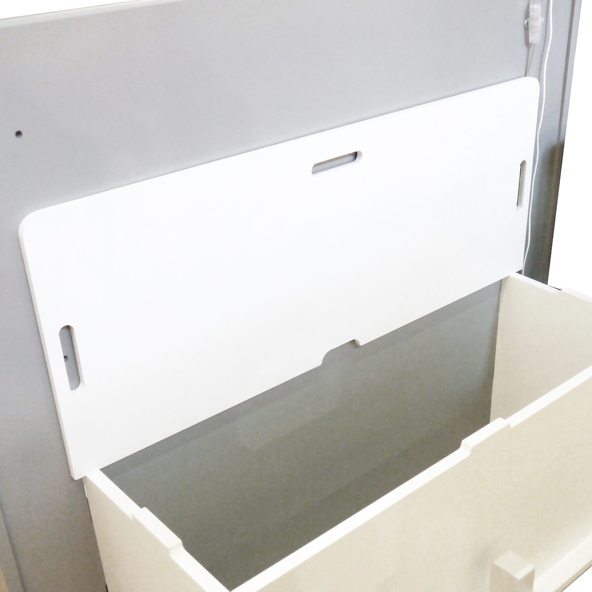 Bett 90x190cm CARAVANE Mathy by Bols sturmgrau