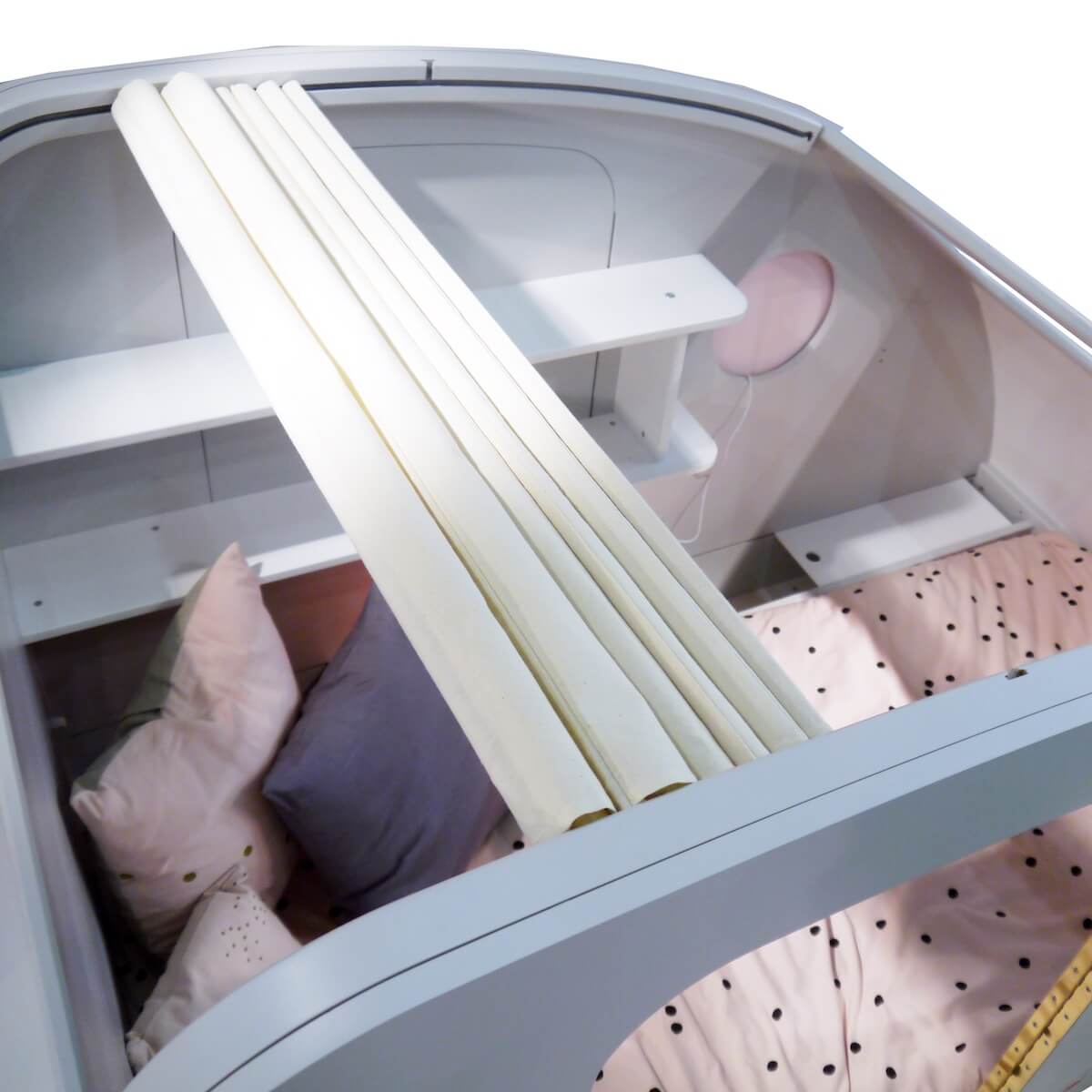 Bett 90x190cm CARAVANE Mathy by Bols weiß