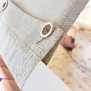 Bett bodentief Dach Montessori Fallschutz hoch KASVA Buche weiß lackiert Dachtextil