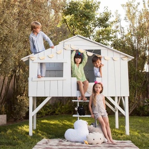 Bett halbhoch 90x190cm CABANE Mathy by Bols weiß