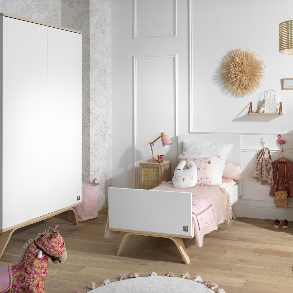 Bett LITTLE BIG BED SERENA 140x70cm Sauthon