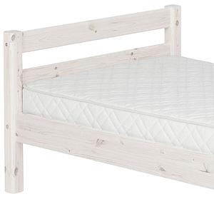 Bett mit Lattenrost 90x200cm CLASSIC LINE by Flexa whitewash