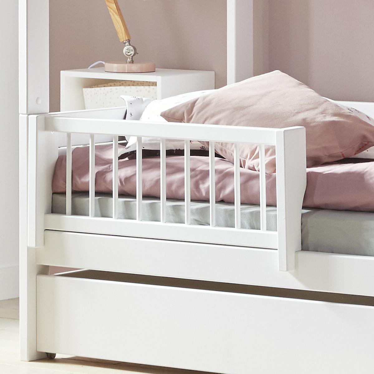 Bett + Rollrost 90x200cm BEACH HOUSE Lifetime weiß