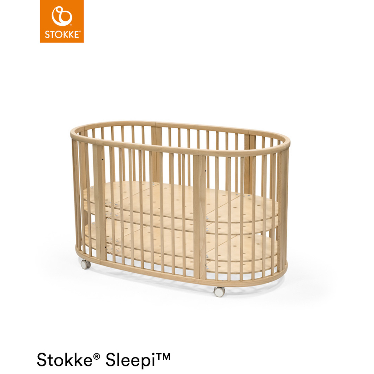 Bett SLEEPI V3 Stokke weiß
