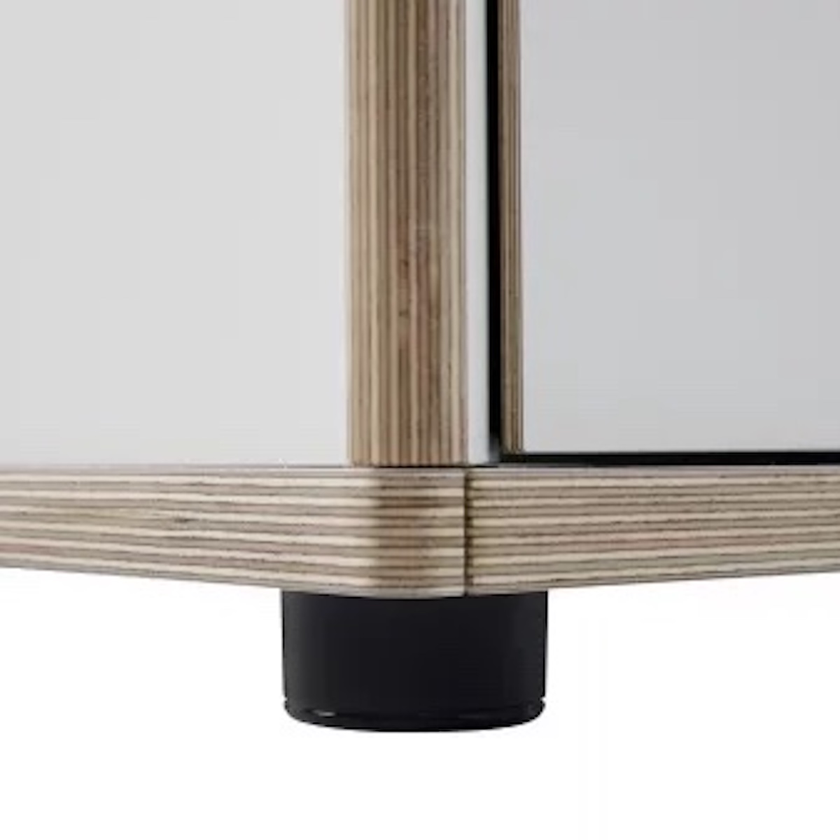 Bett SPAZE 90x200cm Müller Small Living CPL weiß