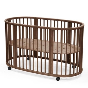 Bett Umbausatz SLEEPI V3 Stokke warm brown