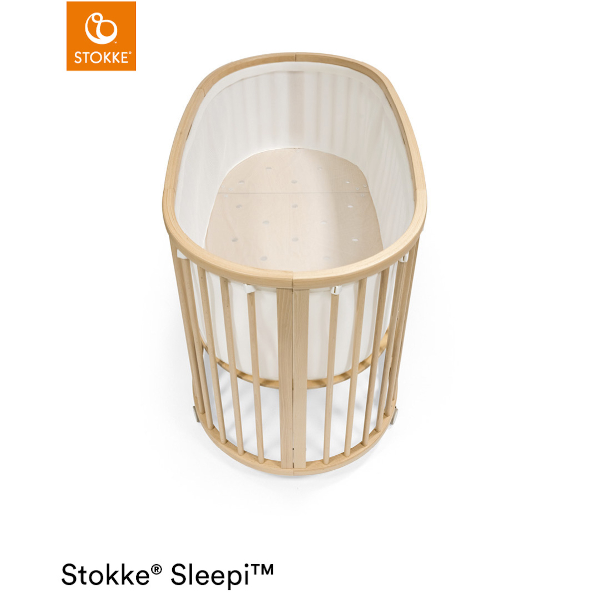 Bett Umbausatz SLEEPI V3 Stokke weiß