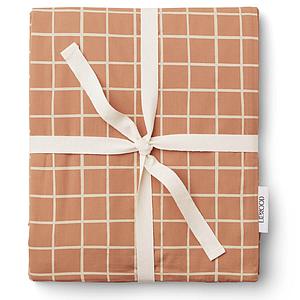 Bettbezug 100x140cm INGEBORG Liewood Check-tuscany rose